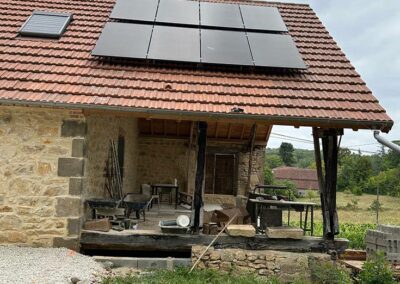 Panneau photovoltaïque à Cahors