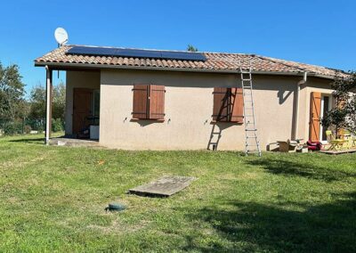 Panneau photovoltaïque à Cahors